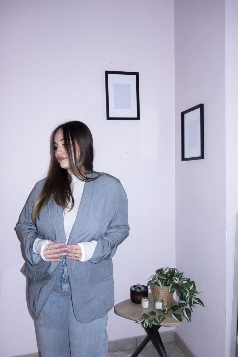 Blazer a Righe — Giacche & Capispalla