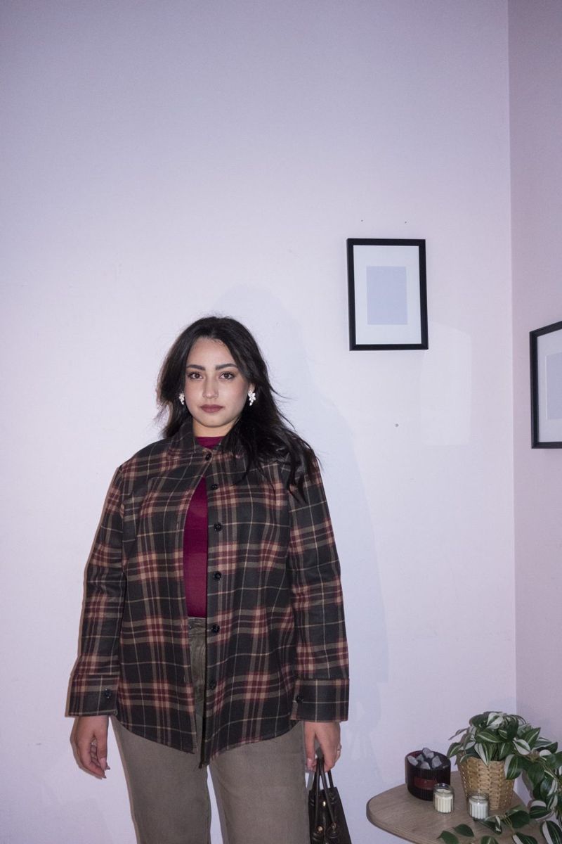 Giacca a Quadri — Top & Body