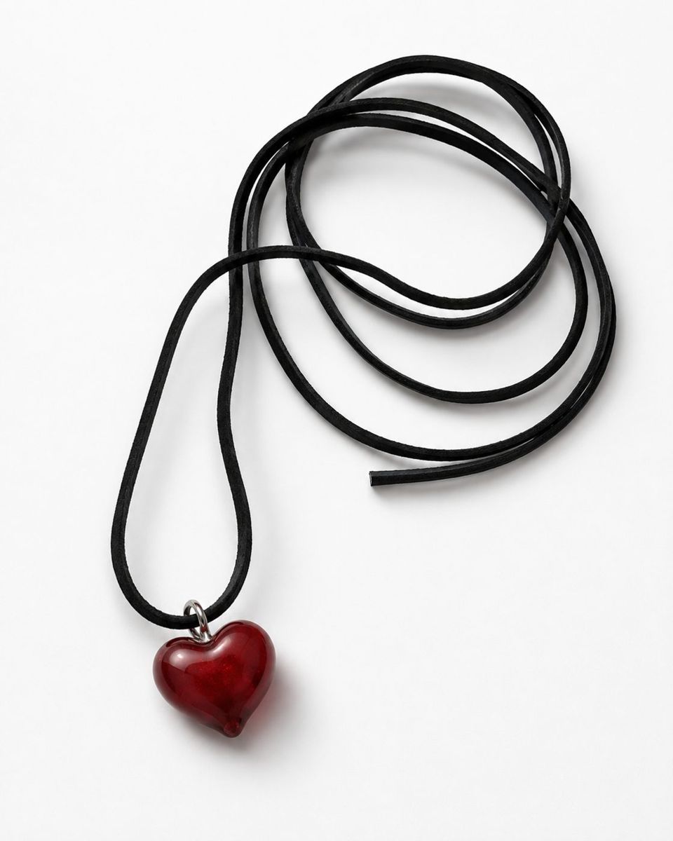 Collana Cuore Rosso — Accessori