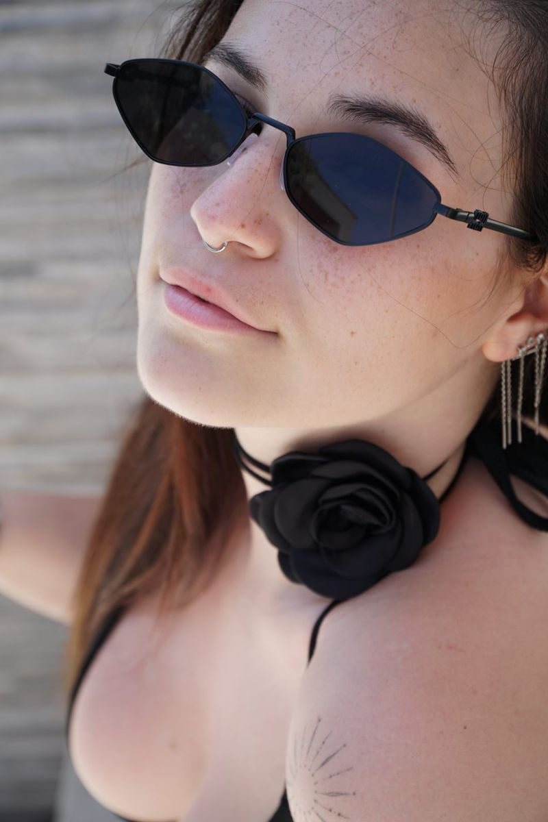 Choker Rosa — Accessori
